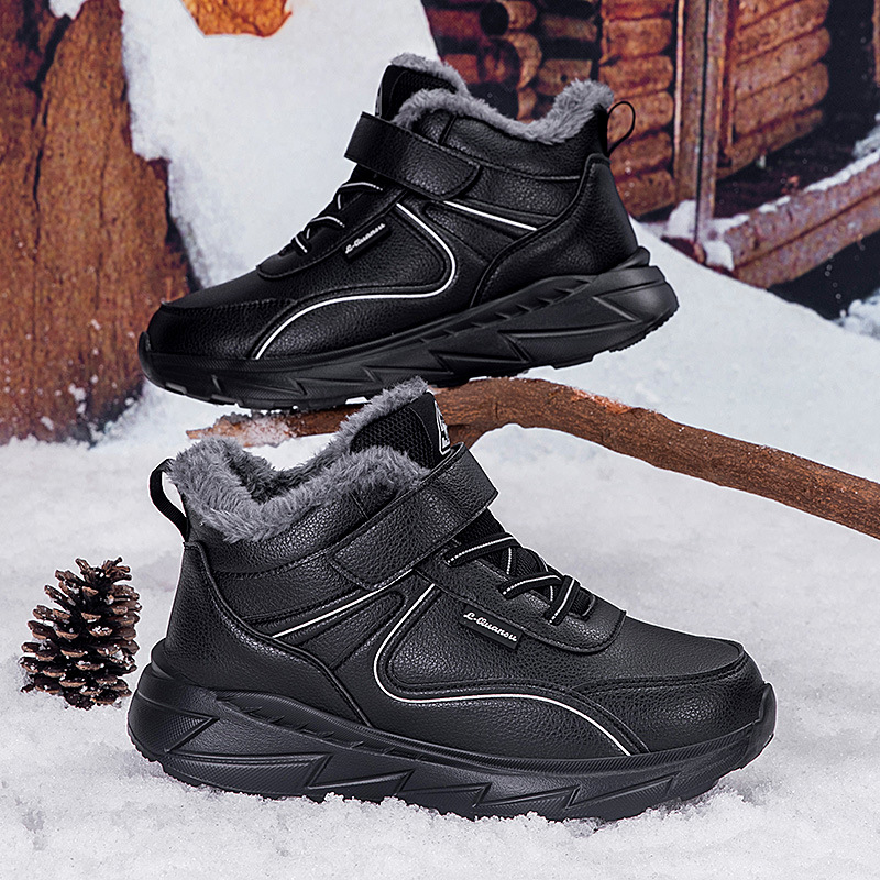 Botas de nieve transfronterizas de alto impacto, nuevos deportes al aire libre, botas de montaña casuales, zapatos de algodón cálidos