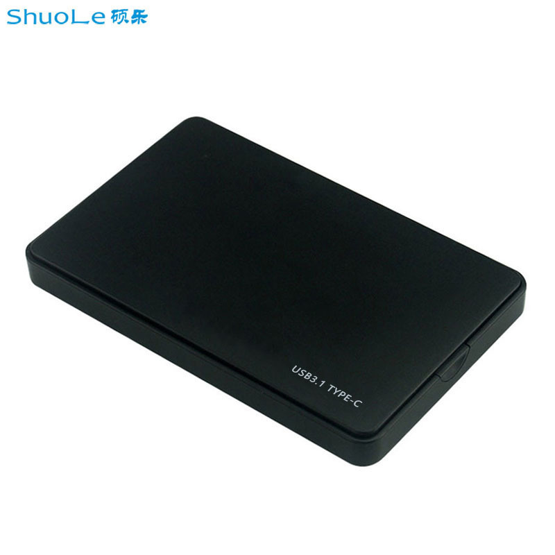 type-c Plastic Mobile Hard Drive Box 2.5inch ssd Solid State Drive Shell sata Serial Port Notebook External type-c Plastic Mobile Hard Drive Box 2.5inch ssd Solid State Drive Shell sata Serial Port Notebook External