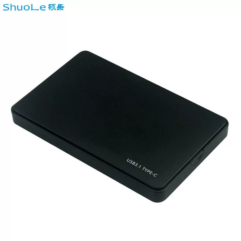 TYPE-C USB3.1 корпус для 2.5" SATA SSD/HDD для ноутбука, универсальный мобильный корпус
