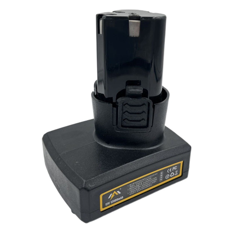 Suministro directo de fábrica 12V herramienta eléctrica batería de litio tipo B 6-Sección versión mejorada aplicable taladro de mano amoladora angular máquina pulidora