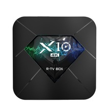 R -TV BOX X10 机顶盒 S 905W四核 安卓7.1 网络播放器 2G+16GB