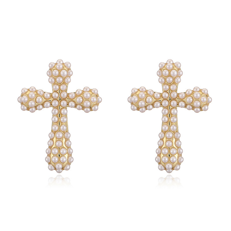 11g Weight Artificial Pearls Inlay Material Jewelry Set Classification Jewelry Set Quantity Holiday, Banquet, Daily Occasion Copper Material Geometric Pattern Women's Gender Inlay Design Elegant Style Wholesale Jewelry Elegant Geometric Copper Artificial Pearls Inlay Jewelry Set 12