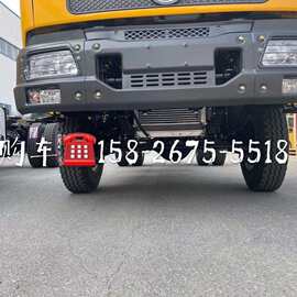 非洲客户4驱东风天锦自卸车 15吨20吨翻斗货车图片 玉柴