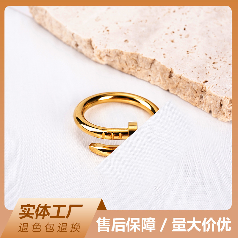 fashionable ring stainless steel