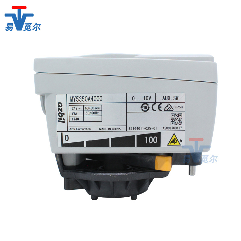日本AZBIL山武电动球阀执行器 MY5350A4000驱动器24V