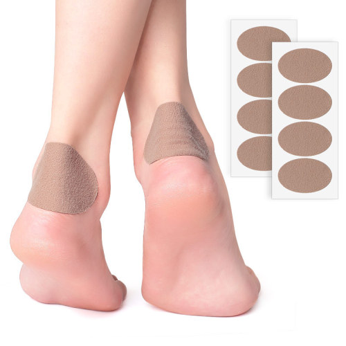 Flannel cloth can be freely attached to high heels, anti-wear behind the feet, multi-functional foot patches, large oval anti-slip foot pads, forefoot sweat-absorbing patches