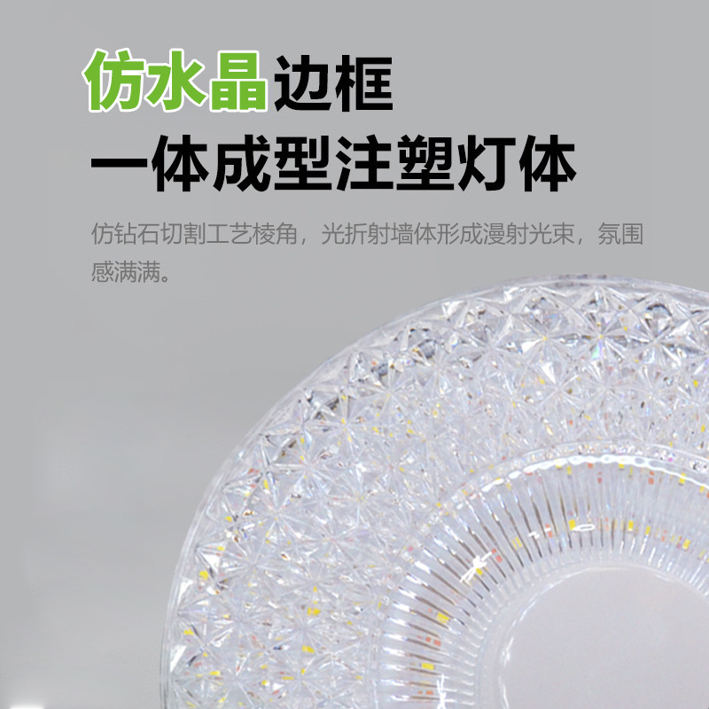 新品led電球e27ネジ口円形スクエアライト家庭用保護眼省エネネジ口アクリルLEDポールライト|undefined