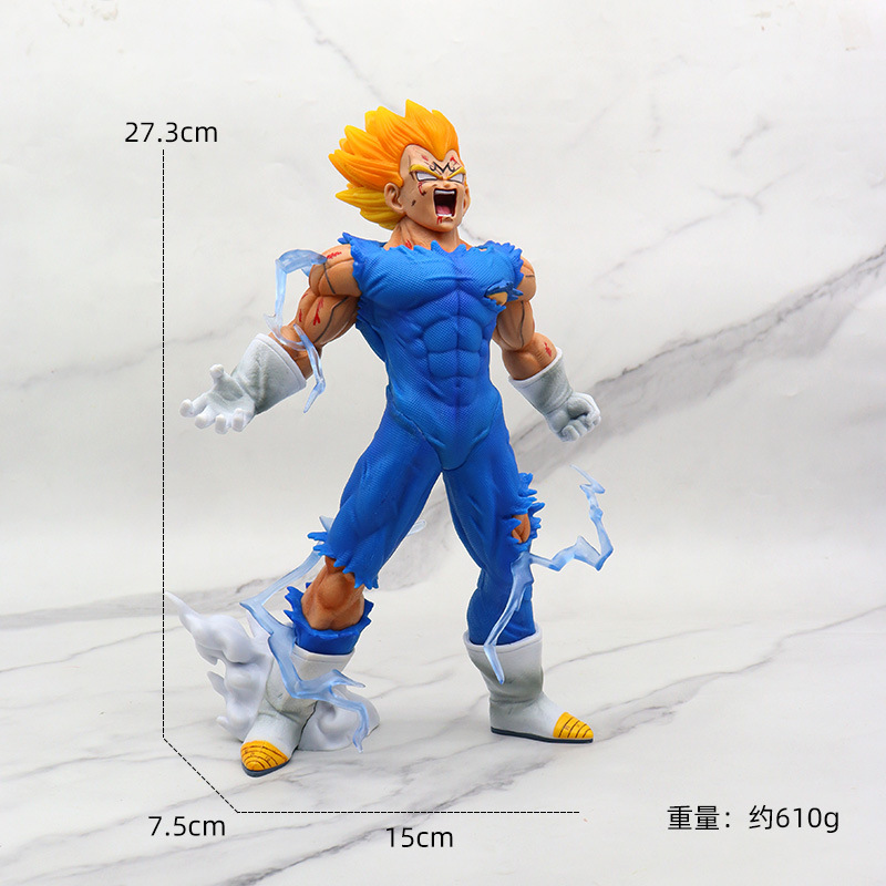 Dragon Ball Goku Hình Mẫu Siêu Saiyan Gogeta Vegito Trận Bị Hư Hại Truyện Tranh Hoạt Hình Búp Bê Ngoại Vi