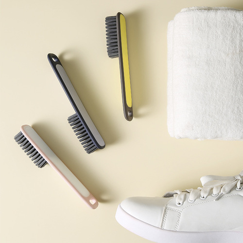 Household shoe brush, multi-purpose brush that does not damage shoes, soft bristle shoe brush, shoe washing brush, short handle brush for clothes