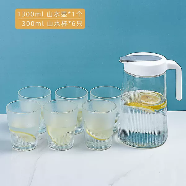 1 Pot and Six Cups of Landscape Set [Preferred]