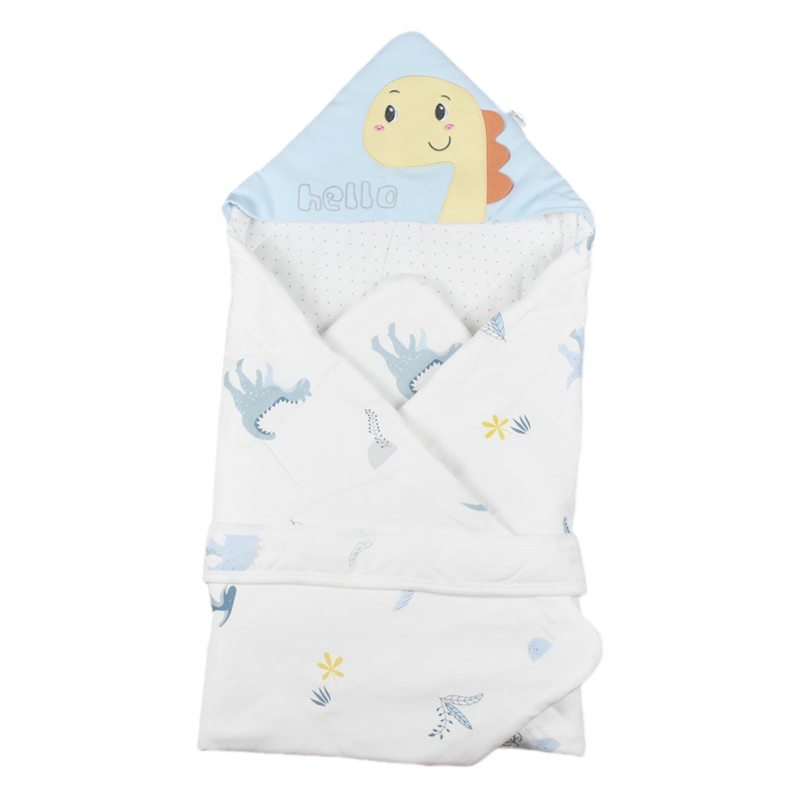 25 New Autum Newborn Quilt Cartoon Embroidered Cotton Quilt 120g Baby Quilt 90*90cm