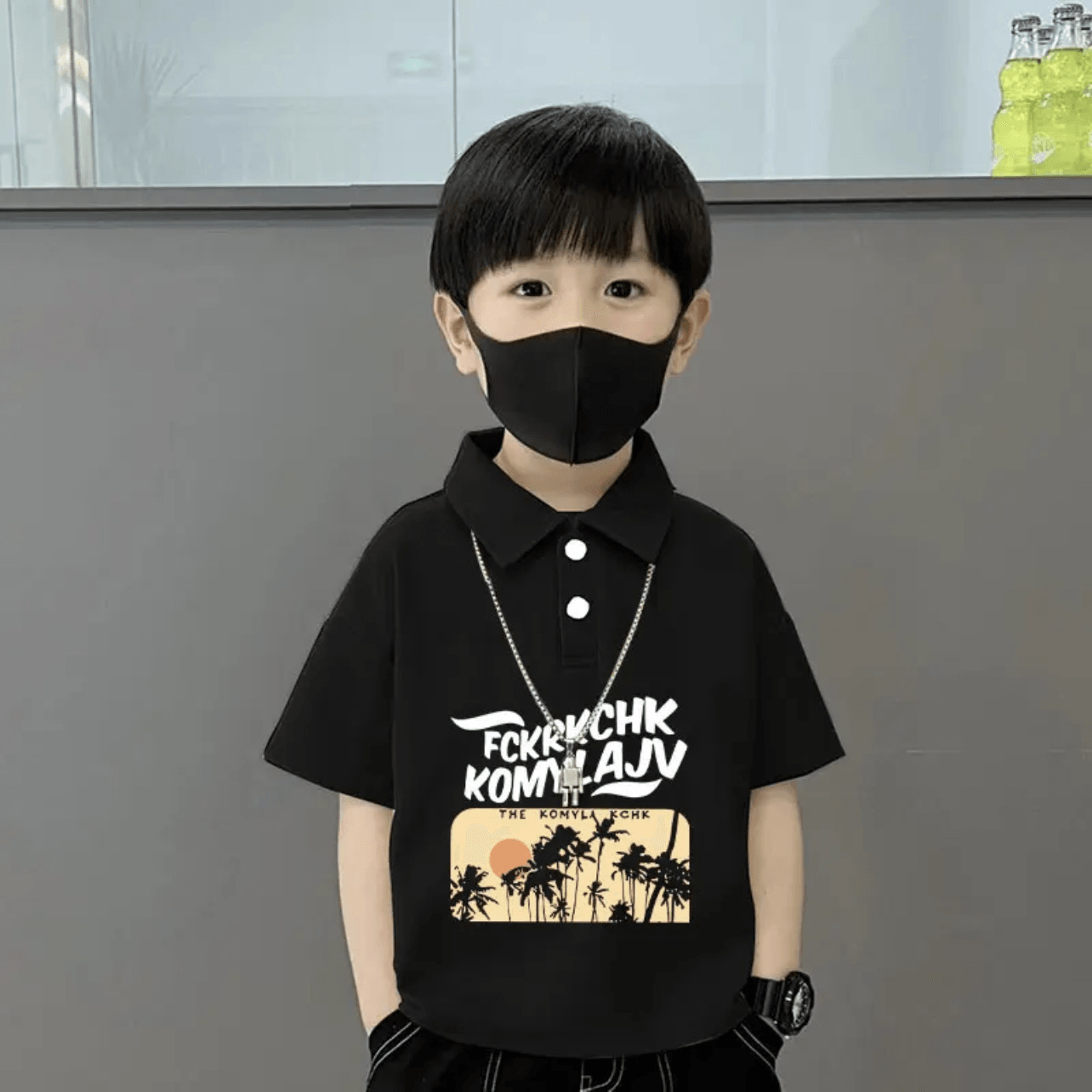 검은 일몰