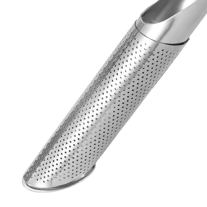 304 colador de té montado en la oreja Cubo de humo de acero inoxidable mango colador de té conveniente Filtro de té popular fabricante de té