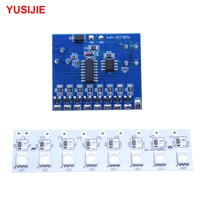 Ysj-474 Adjustable Speed Flash Led Chip Flash Light Billboard Atmosphere Light Display Cabinet Led Module Components (Elektron komponentlər)