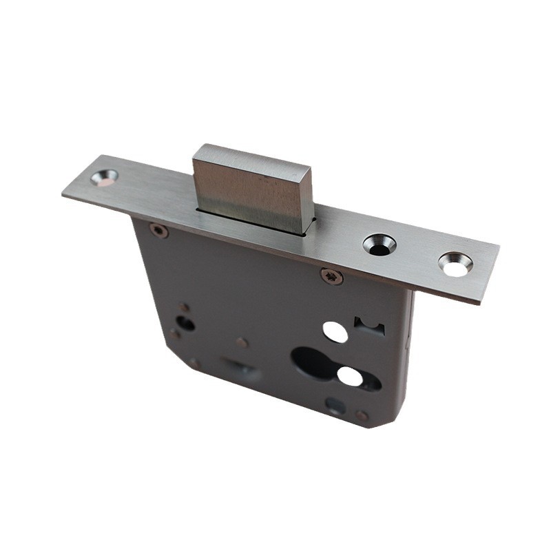Estándar europeo 304 acero inoxidable 55 canal bloqueo de tubo de lengua unilateral bloqueo bloqueo bloqueo invisible accesorios de bloqueo de fuego