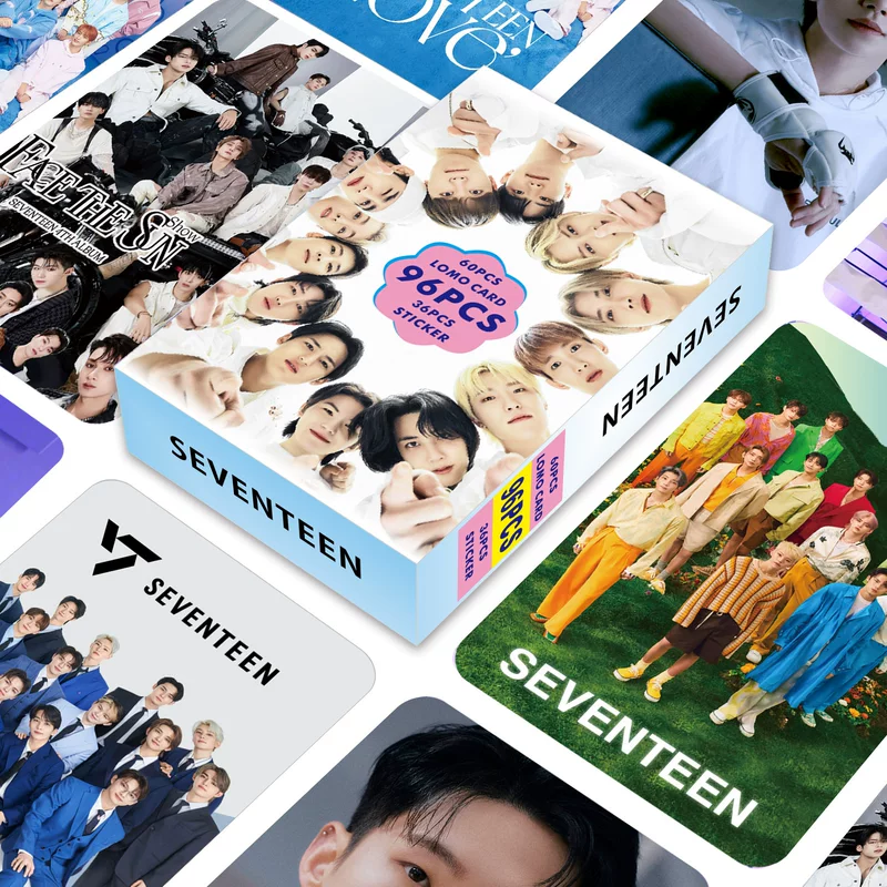 96 Hanxing group Seventeen окружающие маленькие карты Cui Shengzhe Yin Jinghan стикер ломб карта карта Ming приклеенные карты