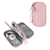 PU leather charm powder (embedded with shockproof pearl cotton)