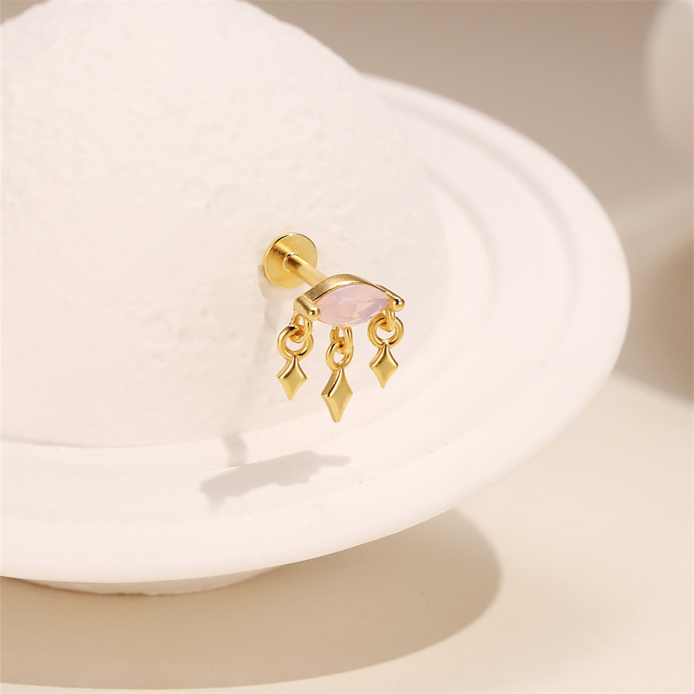 1g Weight Zircon Inlay Material Ear Studs Classification Ear Cartilage Rings & Studs Piercing Type 1 Piece Quantity Daily Occasion 925 Sterling Silver Material Geometric Pattern All Seasons Season Unisex Gender Elegant, Simple Style Style 1 Piece Ear Cartilage Rings & Studs Elegant Simple Style Geometric 925 Sterling Silver Zircon Ear Cartilage Rings & Studs 31
