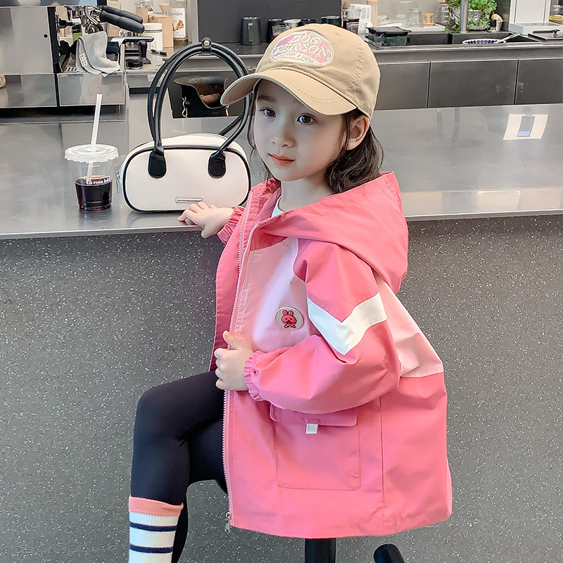 소녀 3 대 1 재킷 가을과 겨울 2024 새로운 서양식  소녀 면 두꺼운 어린이 겨울 스타일