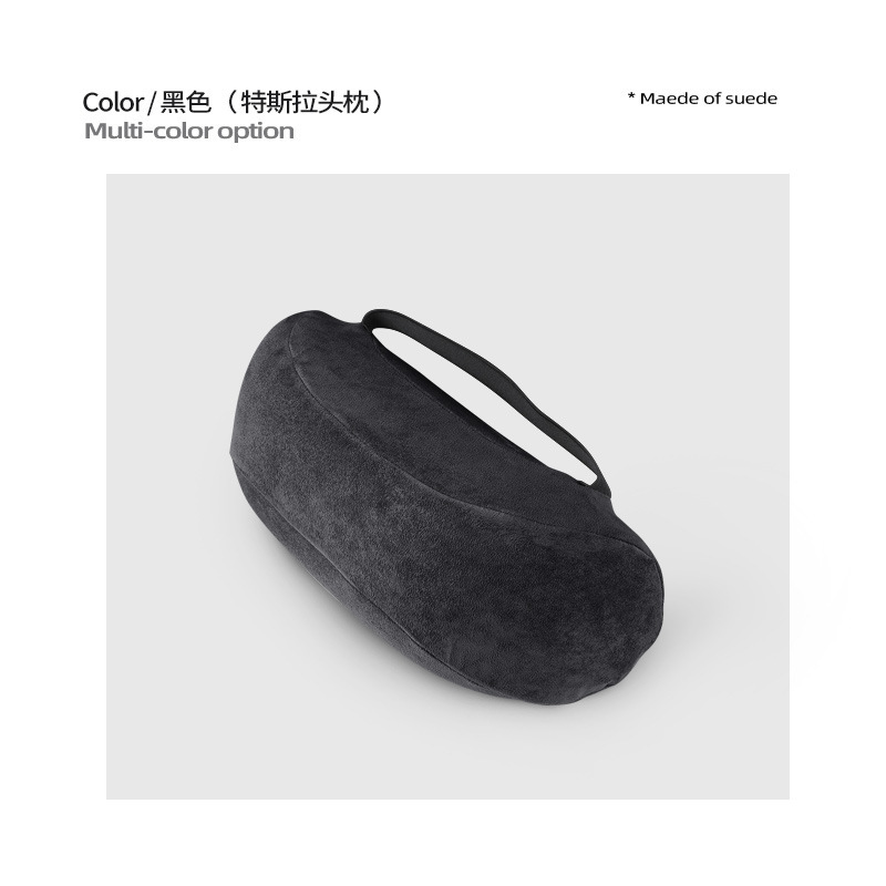 适用特斯拉Model3/Y座椅头枕腰靠麂皮绒车载座椅透气舒适护腰靠枕|undefined