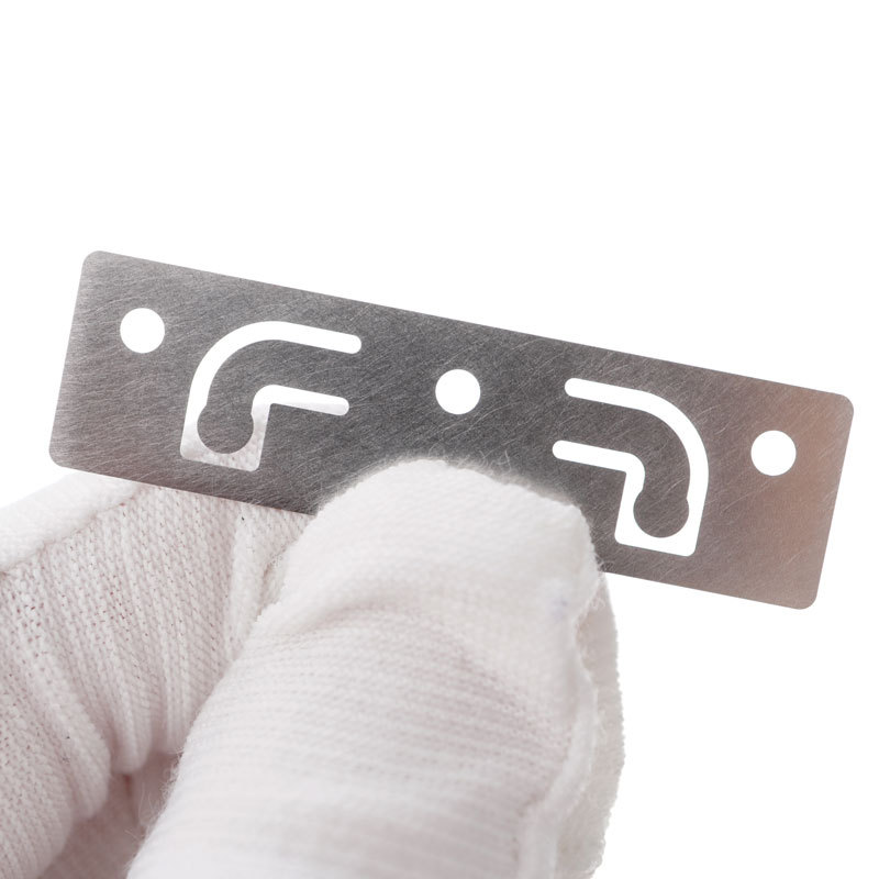 长善 精密激光切割 0.3mm不锈钢 条形孔圆孔 对外加工生产厂家