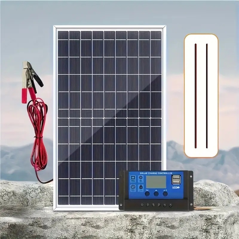 柔性太阳能板户外监控鸡舍汽车充电板太阳能光伏组件控制器发电