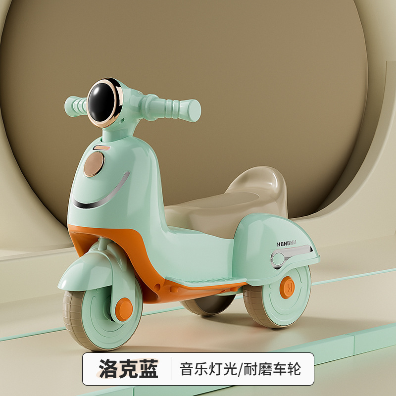 新型モクレン滑車は1 ~ 3歳で、子供の男の子と女の子の三輪のバランス車を押すことができます。|undefined