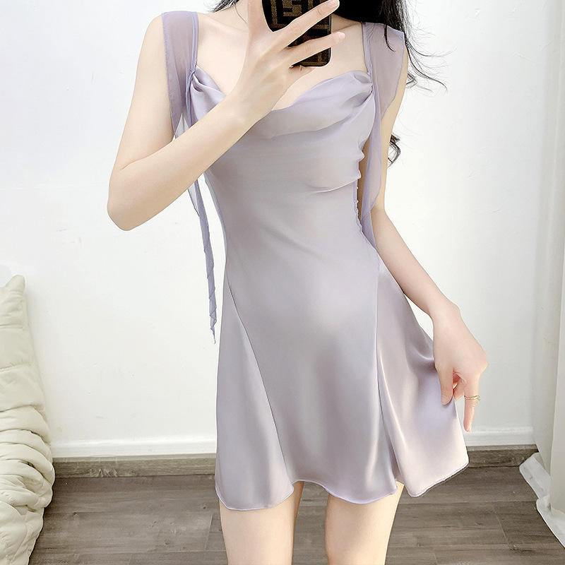 타로 보라색 잠옷