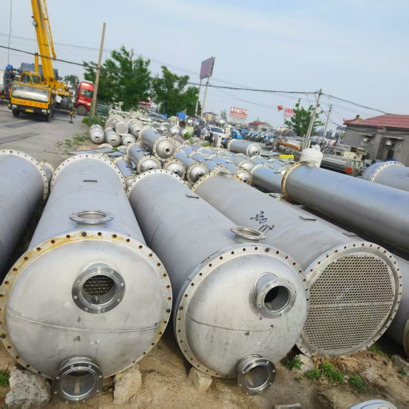 304 九成新 反应产物冷却与冷凝适用 不锈钢列管热交换器