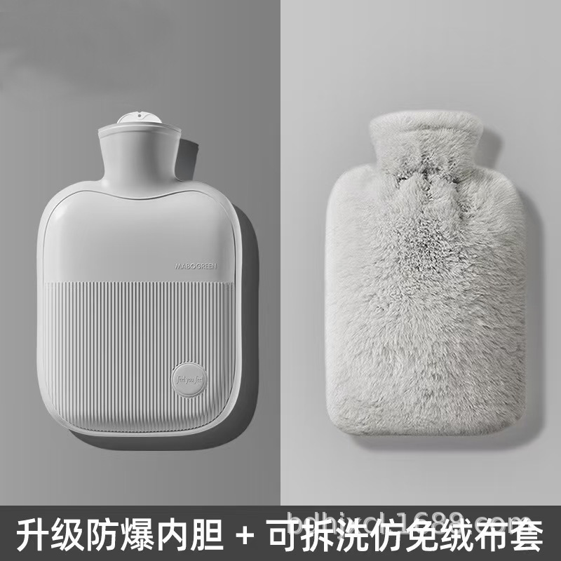 热水袋注水女热敷暖肚子大小号暖水袋灌水暖手宝冲水暖手袋Q3046|undefined