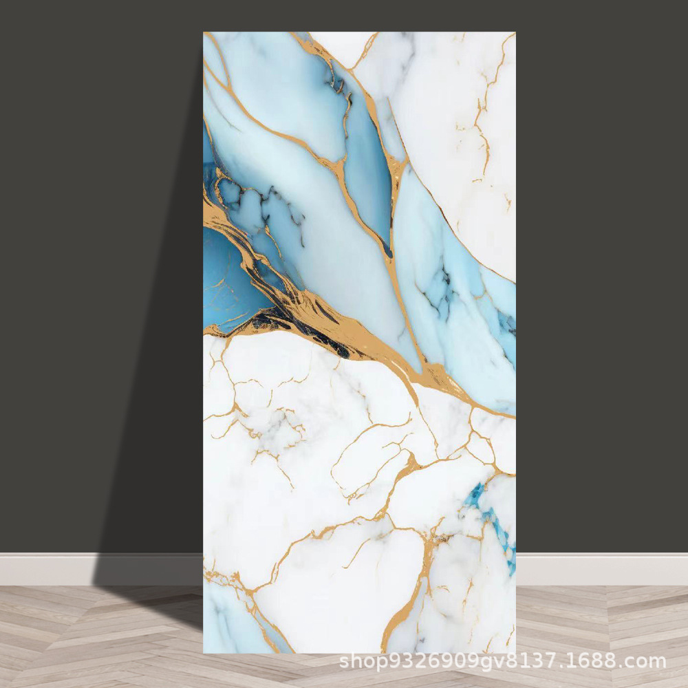 Autoadhesivo adhesivo de pared transfronterizo papel de pared de aluminio plástico imitación de azulejos adhesivo a prueba de agua a prueba de humedad papel de pared decorativo de fondo de baño