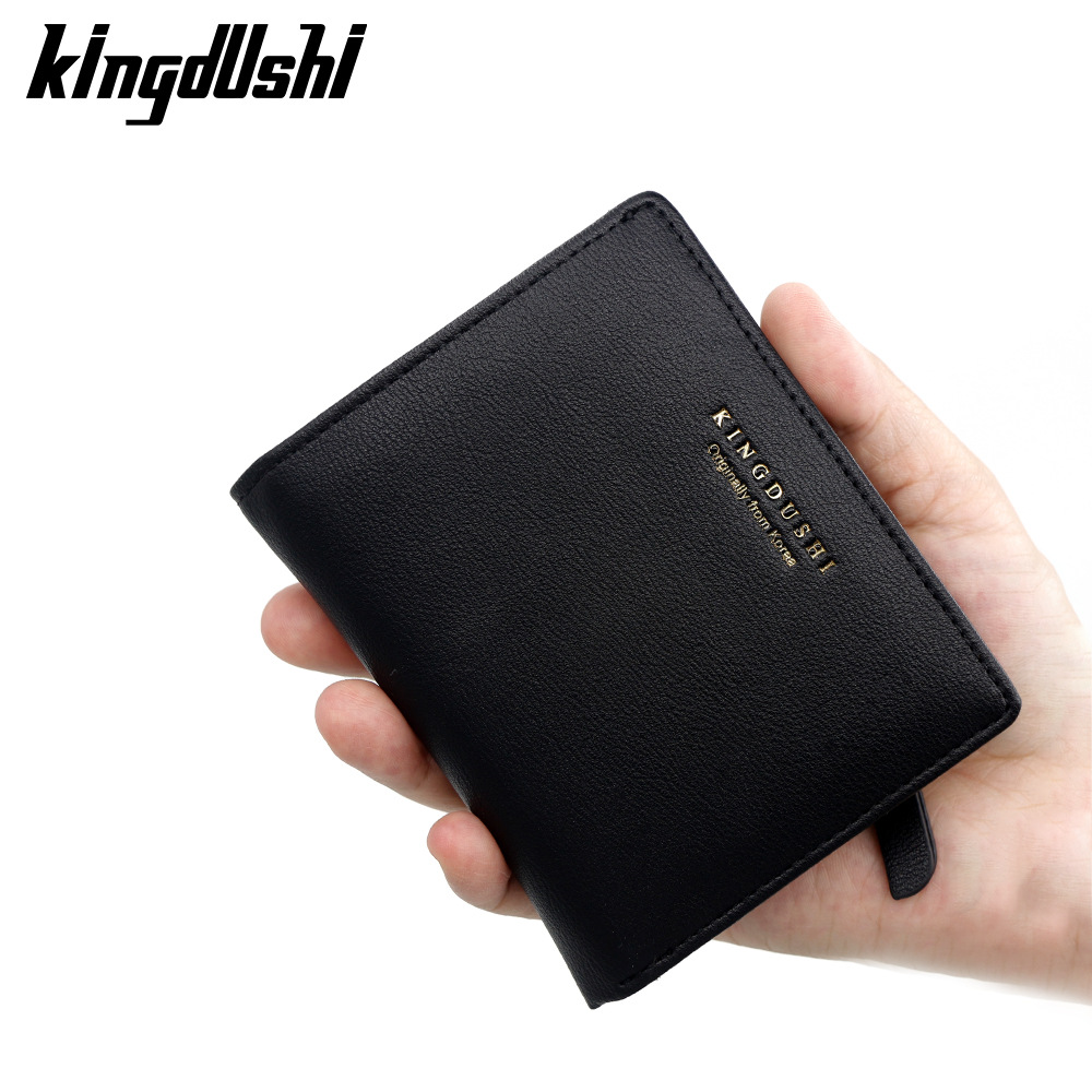 Nueva billetera corta para mujer, billetera urbana simple pu color Morandi, monedero, embrague, tarjeta de múltiples tarjetas