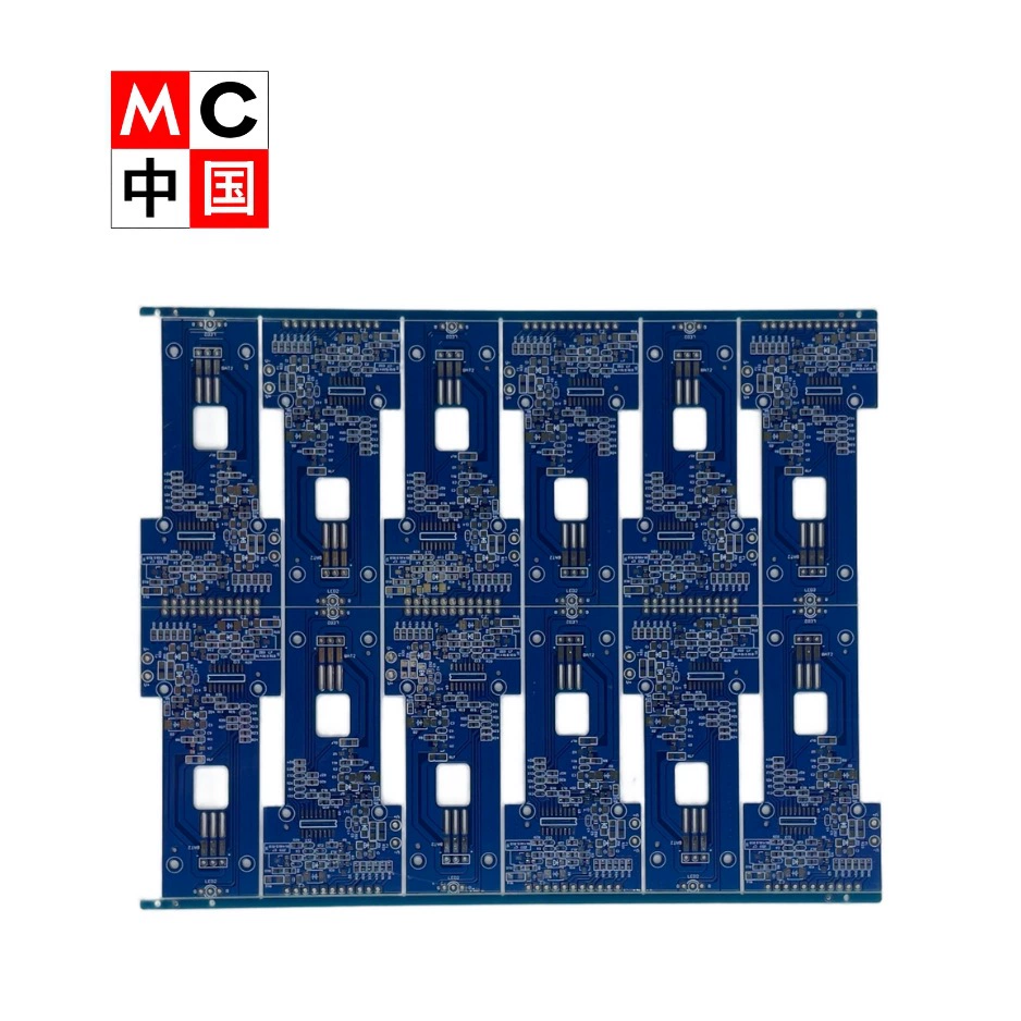 Синяя печатная плата, дизайн схемы, технология многократной резки, высокоточная ультратонкая электронная плата для самостоятельной сборки.