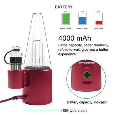 Оригинальный стеклянный испаритель с водяным покрытием, сухой обжиг Tobor Erig Wax Vaporizer, специальный кальян, горячая трансграничная распродажа
