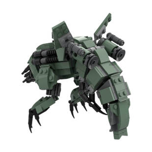 Building Blocks Moc-106322 Tech Monster Robots Model 432 Particle Number for Kidsren