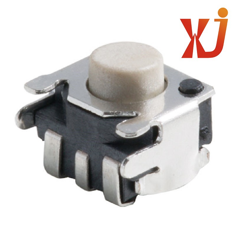 白色按钮轻触开关贴片  侧按轻触按键开关4.5*3.3mm 侧贴轻触开关