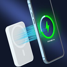 适用Magsaf苹果手机磁吸无线充电宝背夹移动电源iphone14外接电池