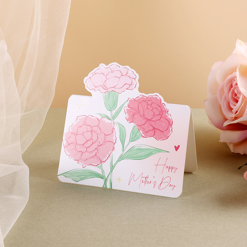 Tarjeta de felicitación del día de la madre, ramo de flores, tarjeta de mensaje, florista, horneado, regalo, tarjeta de regalo, tarjeta de sorpresa para mamá.