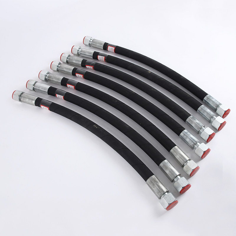 高压油管厂家 高压胶管液压软管 高压橡胶管 编织胶管油管总成