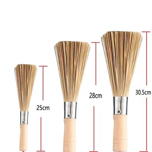 Wholesale Bamboo Pot Brush Kitchen Pot Washing Bamboo Brush Cleaning Stove Bamboo Brush Dishwashing Brush Pot Washing Brush Old-Fashioned Bamboo Brush