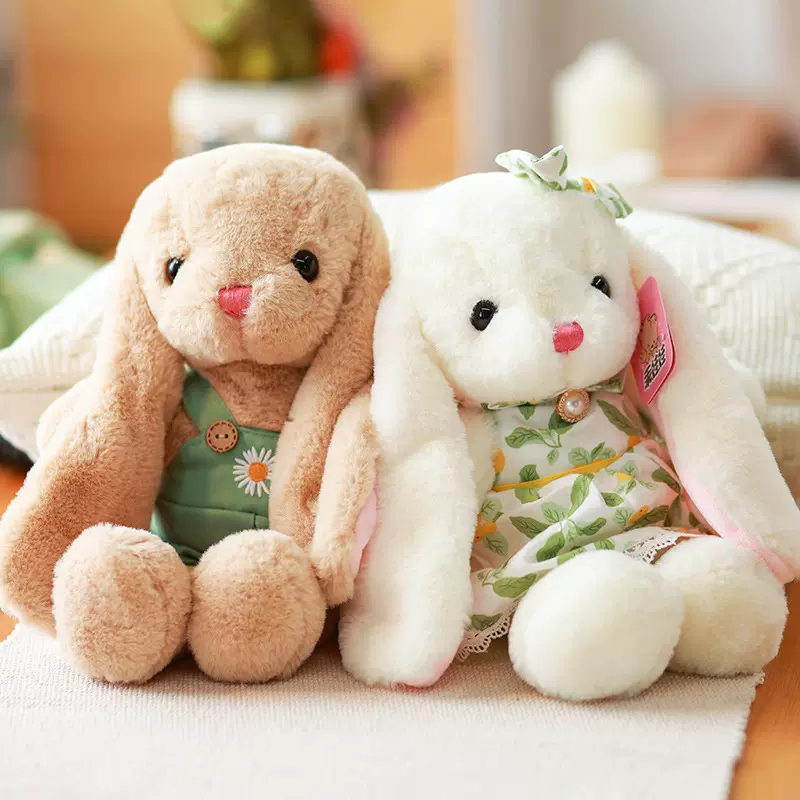 兔子玩偶长耳兔毛绒玩具公仔抓机布娃娃儿童生日礼物女孩可爱兔兔