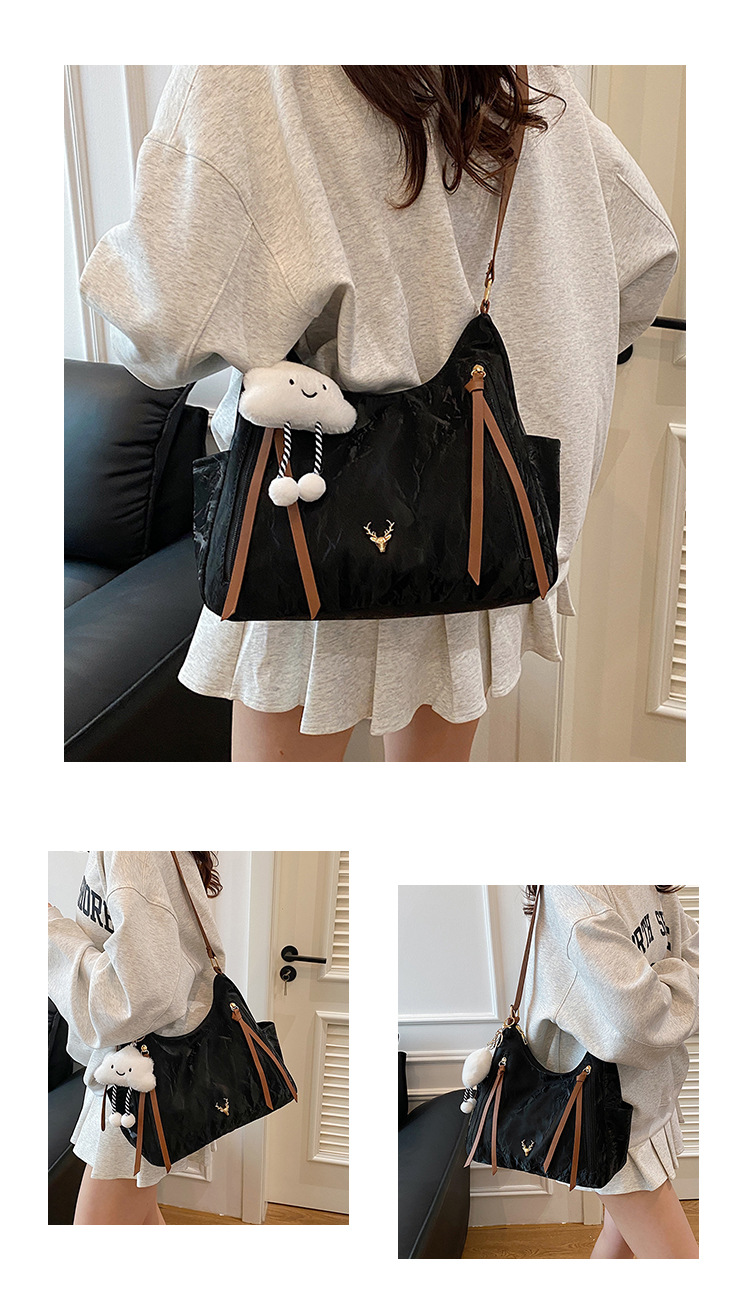 Large-capacity bags, women's 2025 bestsellers, fashionable and versatile crossbody bags, high-end single-shoulder bags, simple commuter tote bags undefined