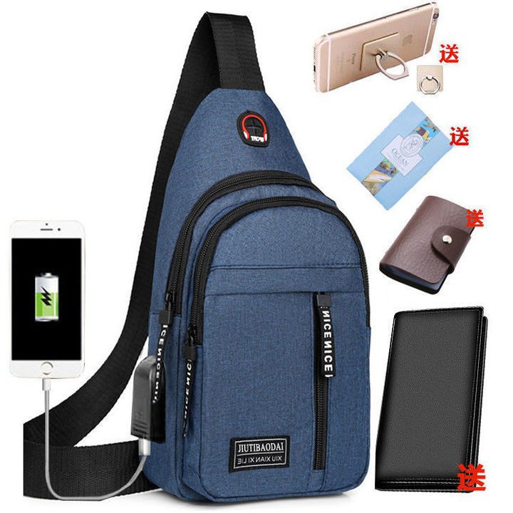 파란색(충전 인터페이스 USB 포함)[5개 세트]