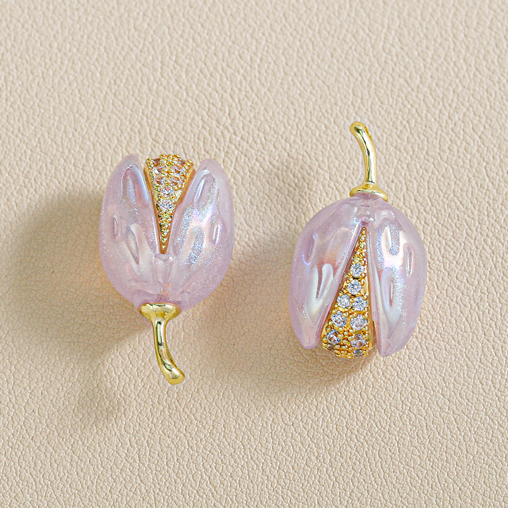 Heidi familia aleación de zircon pistacho colgante colgante perlas a granel llavero accesorios joyería