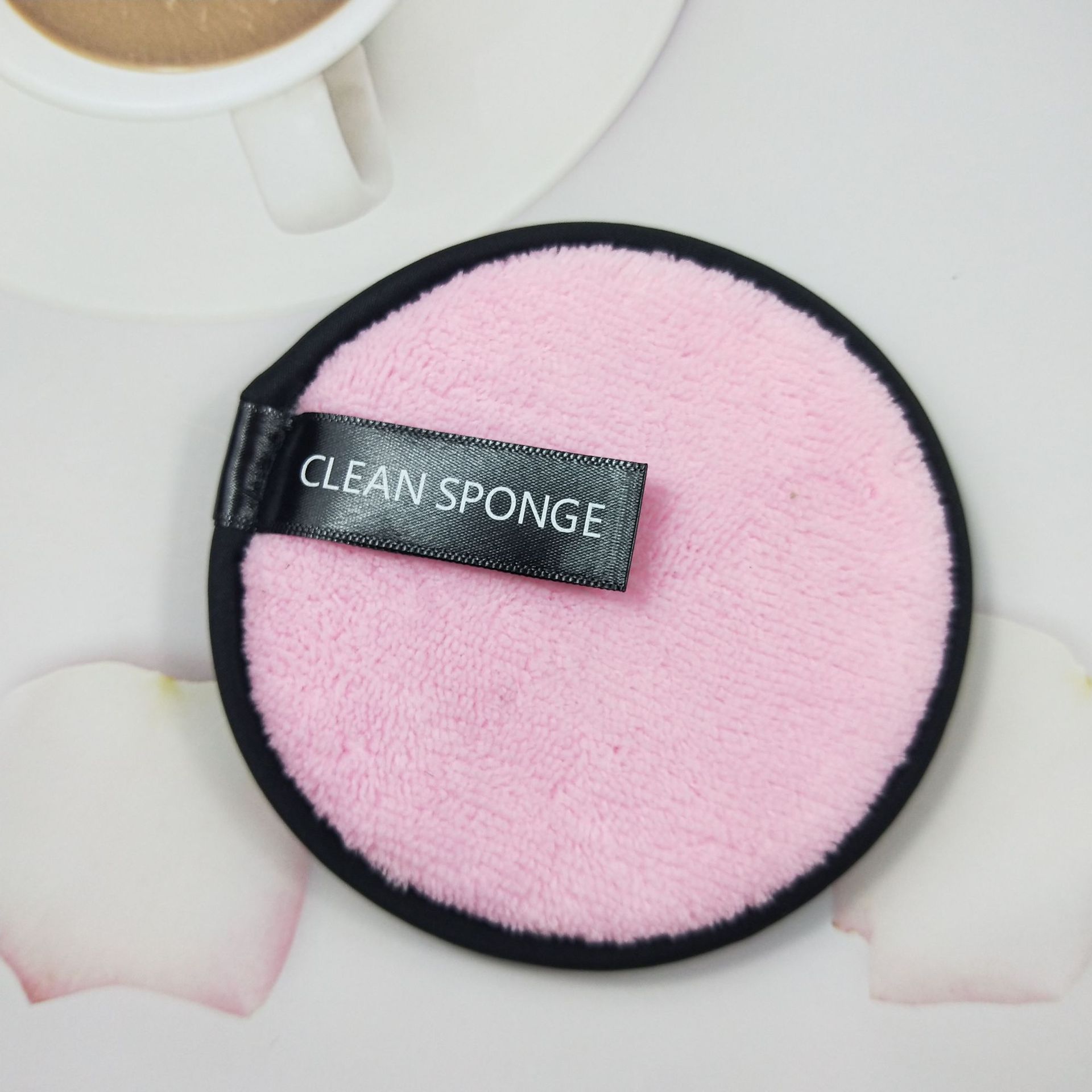 Fábrica directa perezosa agua limpia lavar la cara desmaquillaje algodón polvo de limpieza esponja de maquillaje herramientas de polvo de maquillaje desmaquillaje