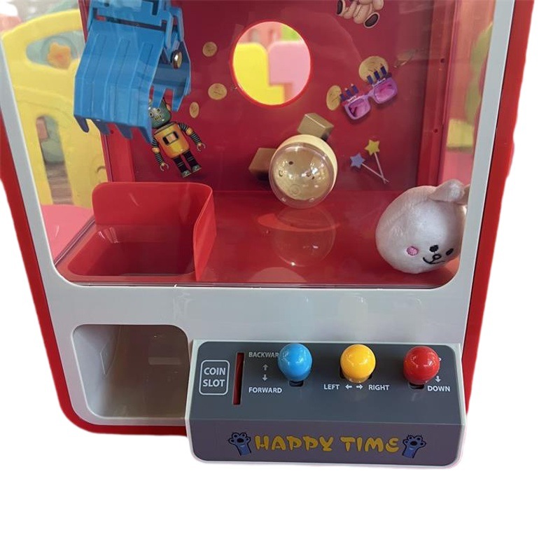 Máquina de agarre de muñeca para niños 959 muñeca que funciona con monedas pequeño hogar huevo torcer caramelo máquina de muñeca para niños eléctrica