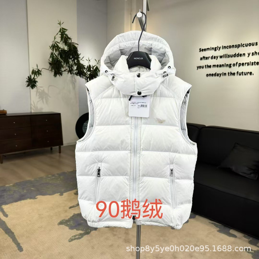 마야 양복 조끼 다운 재킷 BORMES 남성과 여성 M 양복 조끼 후드 커플 빵 세트 양복 조끼 재킷 코트