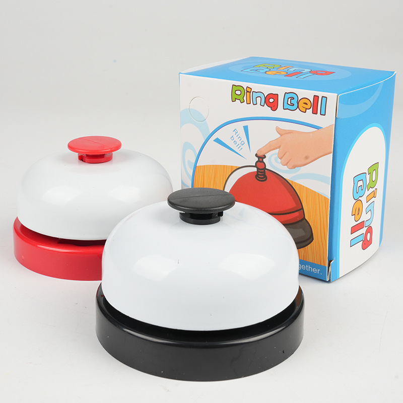 The large hand presses the summons Bell, the front desk calls the person to serve the food, the table Bell competition, the answer Bell, the pet ring bell toy wholesale