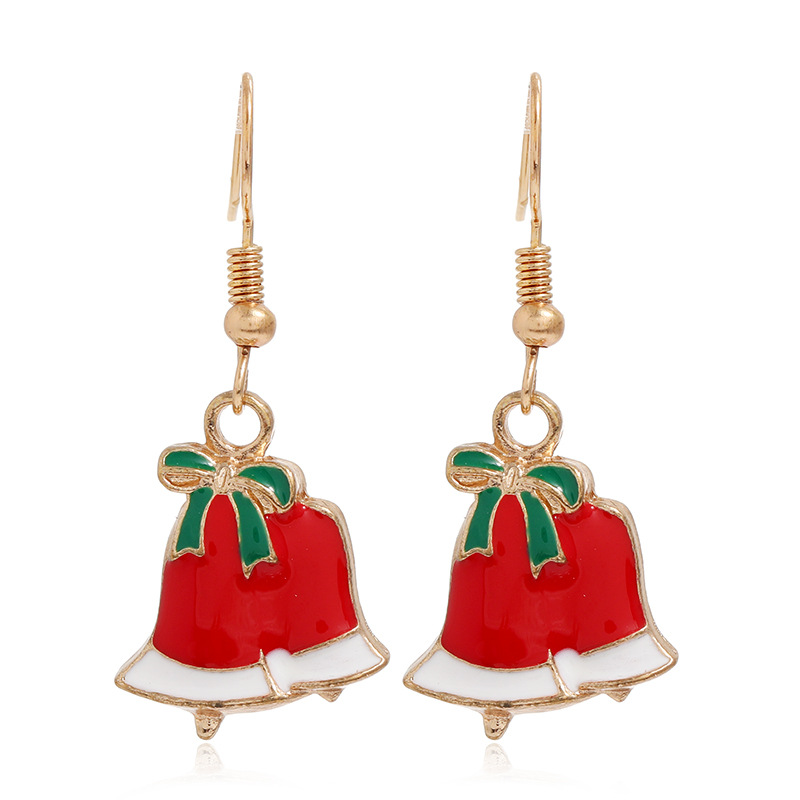 Fashion Christmas Tree Santa Claus Alloy Plating Women's Drop Earrings 1 Pair display picture 35