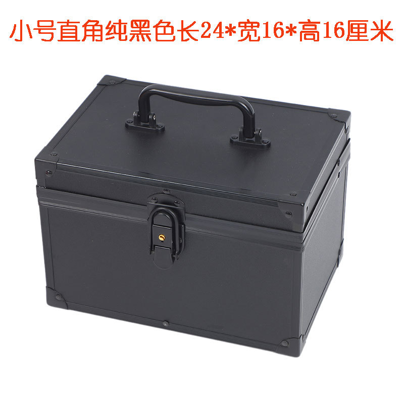 Pequeño ángulo recto negro puro 24*16*16 cm